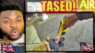 When Criminals FORCE Police To Tase Them! 😱 | British Guy Reacts 🇬🇧