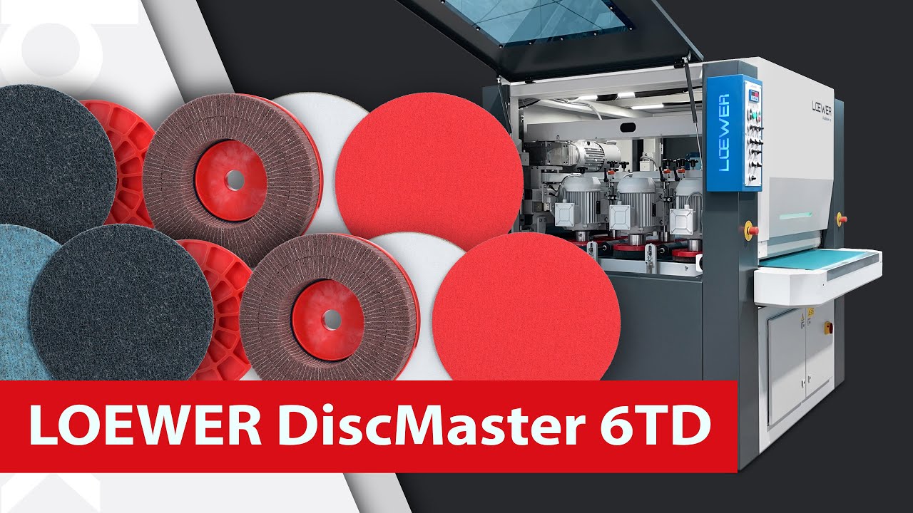 Loewer DiscMaster 6TD - boeck Werkzeuge im Einsatz - YouTube