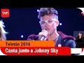 Johnny Sky cantando en Plaza de Armas | Buenos días a todos