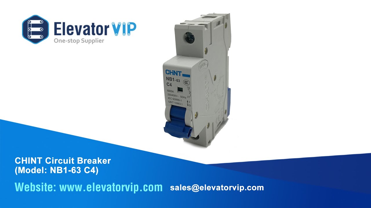 NB163 C4 CHINT Circuit Elevator Breaker 1P 6000A 230/400V 50Hz YouTube