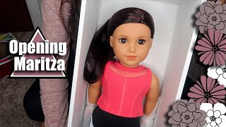 Opening Maritza Ochoa Doll American Girl