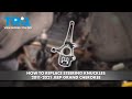 How to Replace Front Steering Knuckles 2011-2021 Jeep Grand Cherokee
