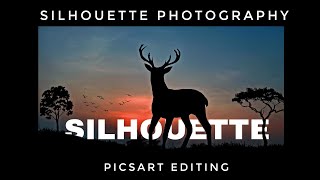 Silhouette | Manipulation silhouette photo editing| PicsArt editing | Camera in the pocketsilhouette screenshot 5
