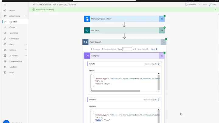 Power Automate - Get SharePoint Multi-Select Choice Field Values & Comparisons