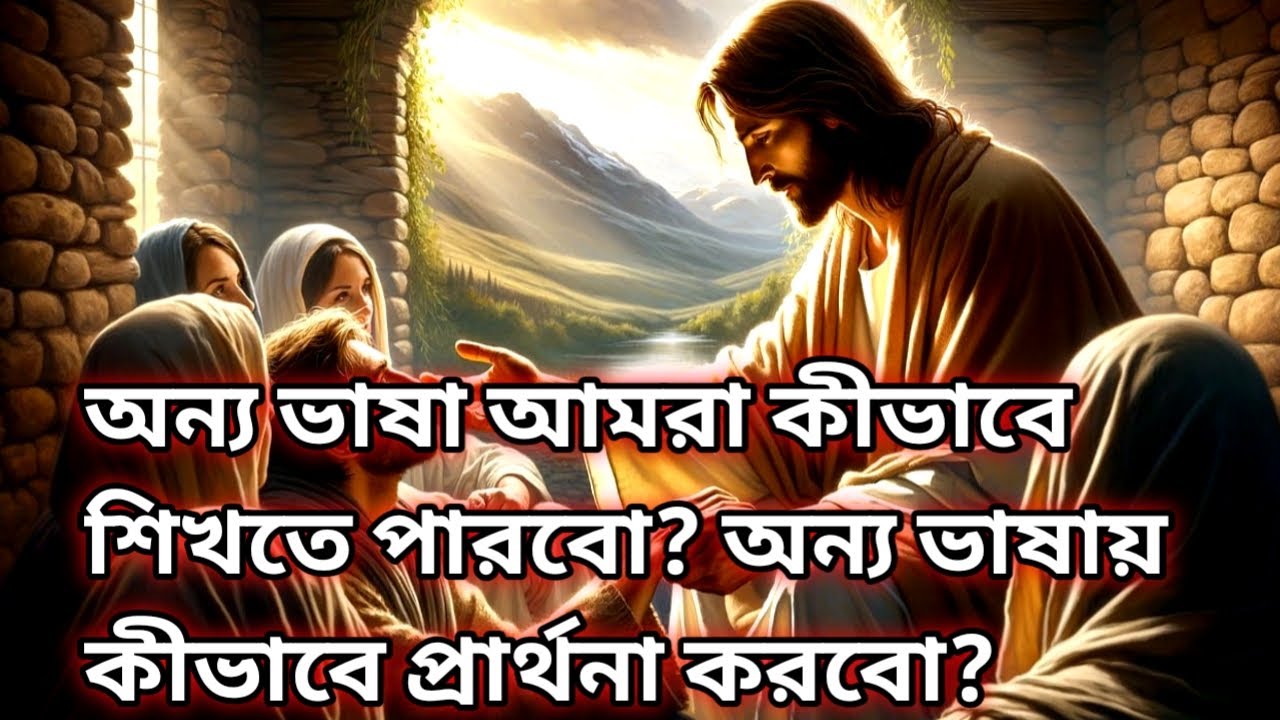 অন্য ভাষা আমরা কীভাবে শিখতে পারবো? অন্য ভাষায় আমরা কীভাবে প্রার্থনা করবো?
