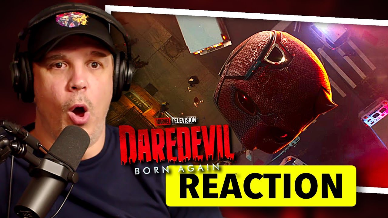 DAREDEVIL: BORN AGAIN TRAILER REACTION! | MARVEL | MCU