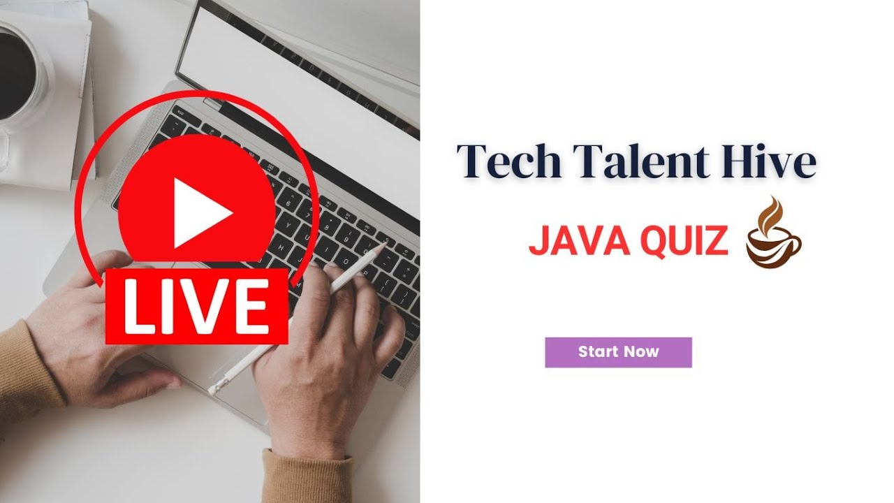 📌 Java Live Quiz – Test Your Knowledge! 🚀 - YouTube