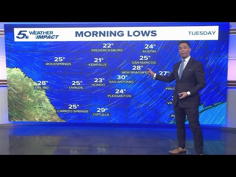 Isolated rain and sleet expected on Wednesday night | KENS 5 Weather ...