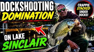 Shooting Docks for late spring Crappie | Lake Sinclair Georgia 