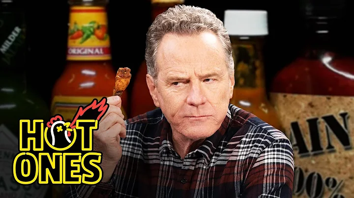 Bryan Cranston Fully Commits While Eating Spicy Wi...