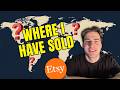 Where I Have Sold on Etsy in My First Year (Every State &amp; Country)