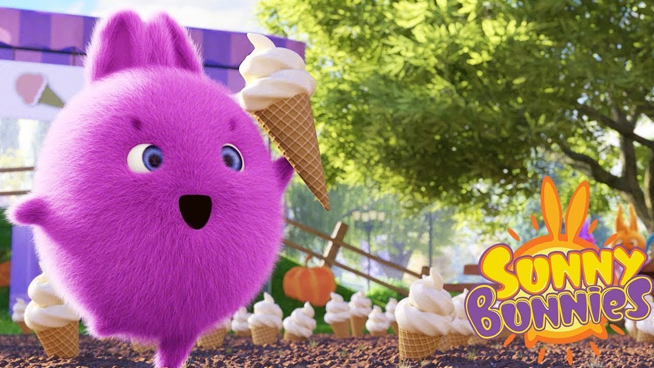 Videos For Kids SUNNY BUNNIES ICE CREAM FARM Funny Videos For