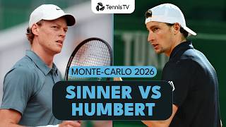 Jannik Sinner Starts Clay Season vs Ugo Humbert 🧱 | Monte-Carlo 2026 Match Highlights screenshot 3
