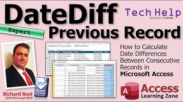 How to Calculate Date Differences Between Consecutive Records in Microsoft Access