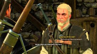 The Witcher 3 - Following the Thread: Ekimara (Vampire) Fight (Lambert Coop Gameplay Sequence)