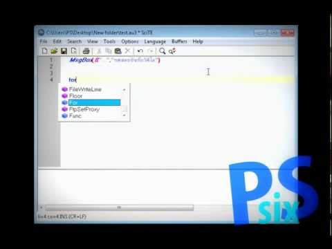 เขียนสคริปต์ AutoIt ทดลองอัปโหลด
