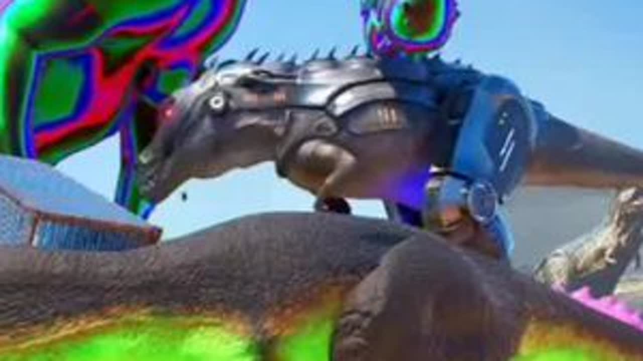 （1）怪兽巢穴之霸王龙生存进化#憨墩 #怪兽巢穴 #侏罗纪大猎杀