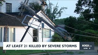 At least 21 killed by severe storms across the U.S.