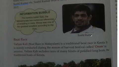 Class 5 EVS lesson 5 Local games