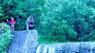 Barbarian Race Wisla Poland 4.6.2017 Jumping across the river vol 4 Jak worek