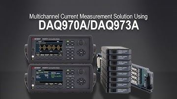 Multichannel Current Measurement Solution Using a DAQ
