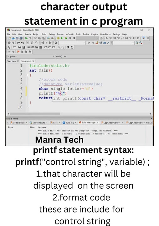character data type use printf statement in c program/c program to ...