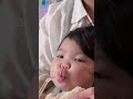 とにかく可愛い🩷胃瘻っ子のピナちゃん4歳🩷ストローでひたすら飲む動画💖