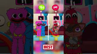 YES or No? Who Played It BEST? 🚦 Red Light Green Light! #poppyplaytime #animation #cartoon