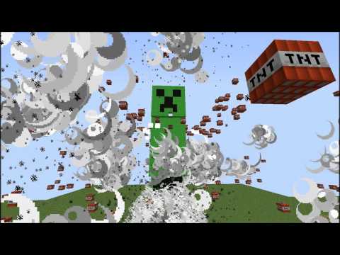 exploding creeper statue