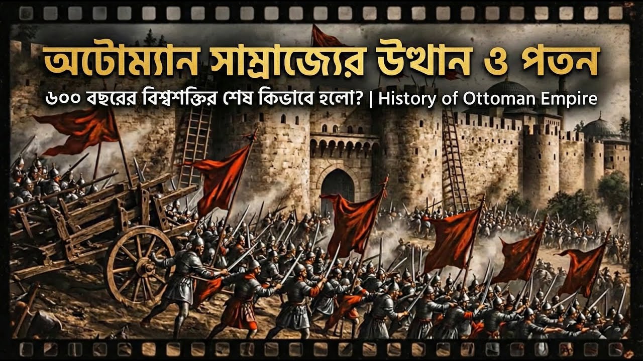 অটোম্যান সাম্রাজ্যের উত্থান ও পতন | ৬০০ বছরের বিশ্বশক্তির শেষ কিভাবে হলো | History of Ottoman Empire
