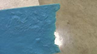 8 inch Feather Stone Seamless Step Insert Form Liners for Decorative Concrete