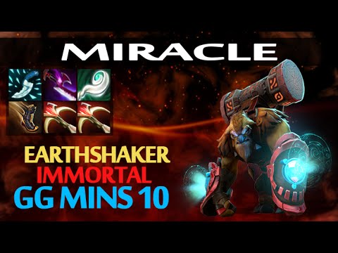 Miracle Dota 2 Highlights Earthshaker Wtf Immortal Item