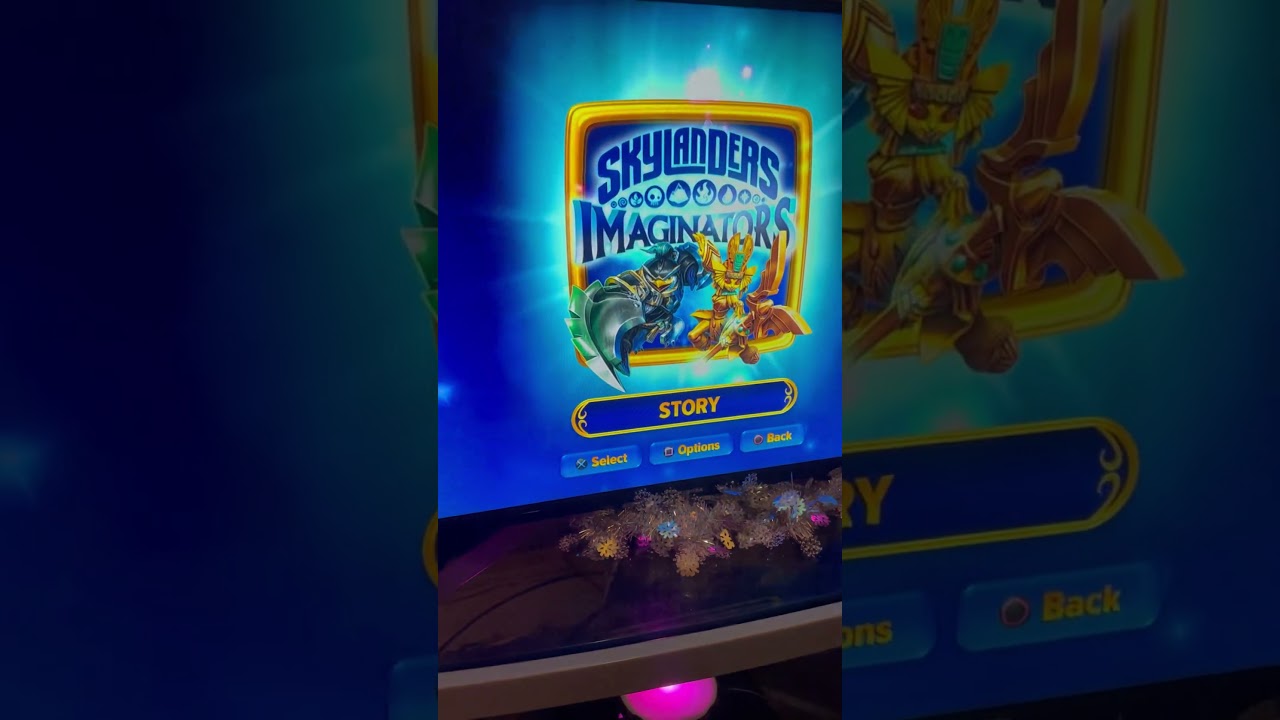 Testing trigger happy nfc card on Skylanders Imaginators