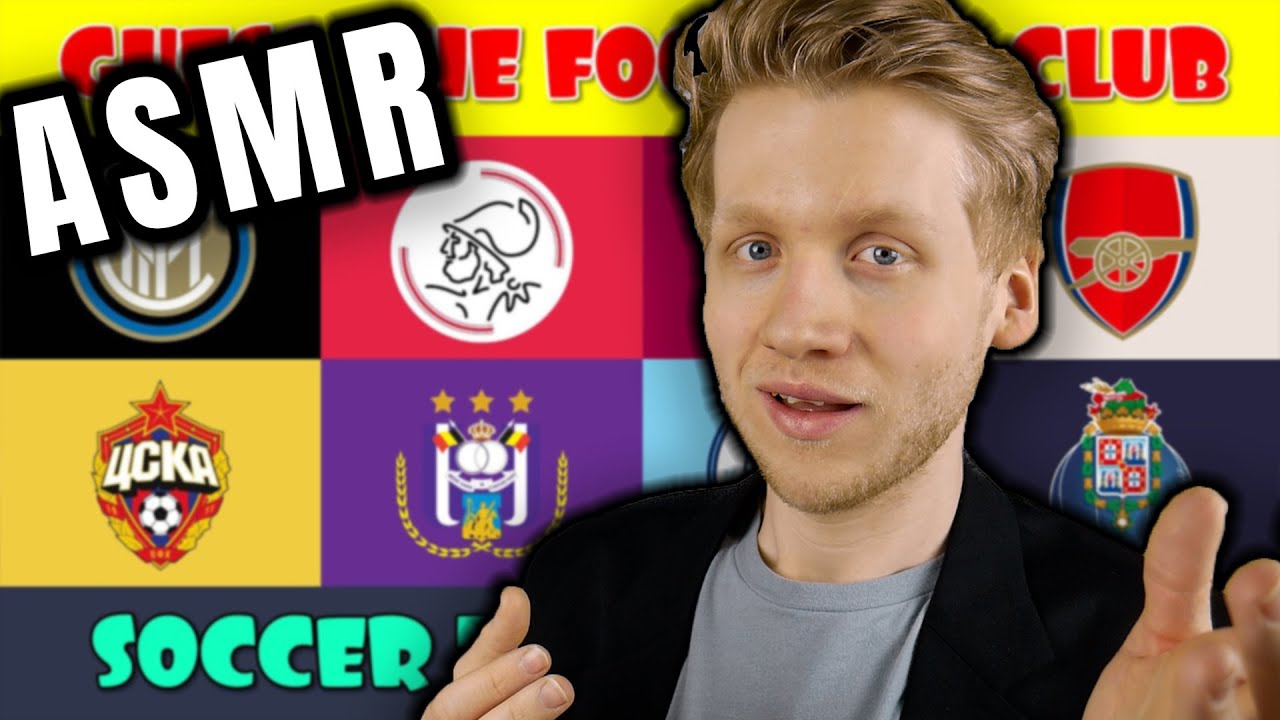 ASMR | Fußball LOGOS erraten!  | Daniel spielt ein Quiz