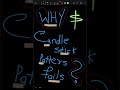 Why Do Candlestick Pattern Fails ? | #shorts #youtubeshorts