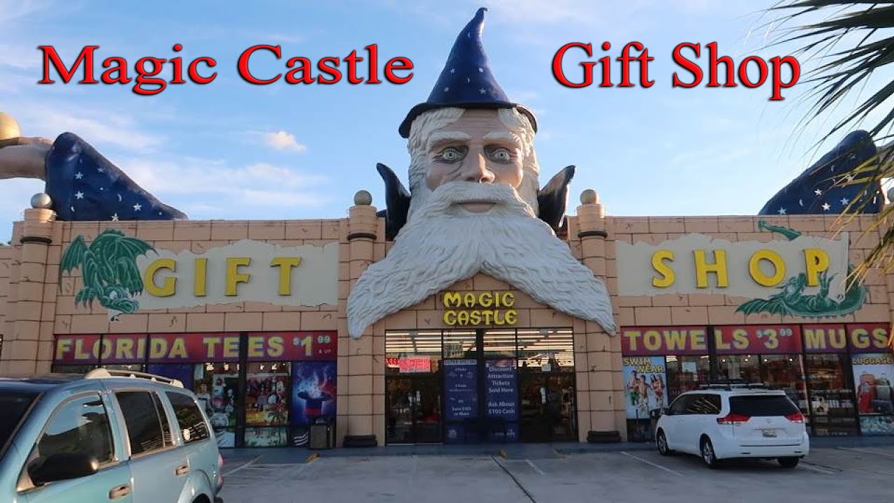 Magic Castle Giant Wizard Gift Shop off 192 in Orlando