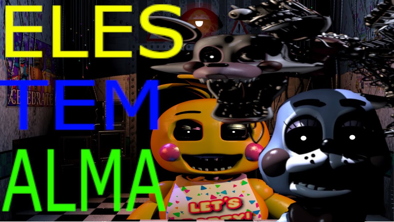 FNAF MULTIPLAYER 2: SOUZONES VIROU UMA ALMA DE ANIMATRONIC!? 