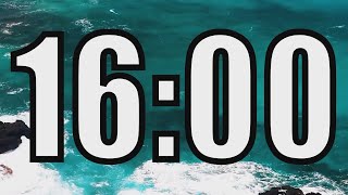 16 minute timer with Calm and Soft Music and sea in the background
