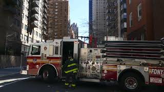 FDNY Engine 21 gets toned out to Box 0721