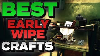 Most PROFITBLE CRAFTS During Early Wipe  Escape From Tarkov Crafting Guide