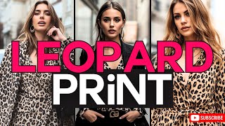 Leopard Print 🐆 The Hottest Trend of Fall 2025 | Chic & Stylish Outfit Ideas Animal Print Elegant Way