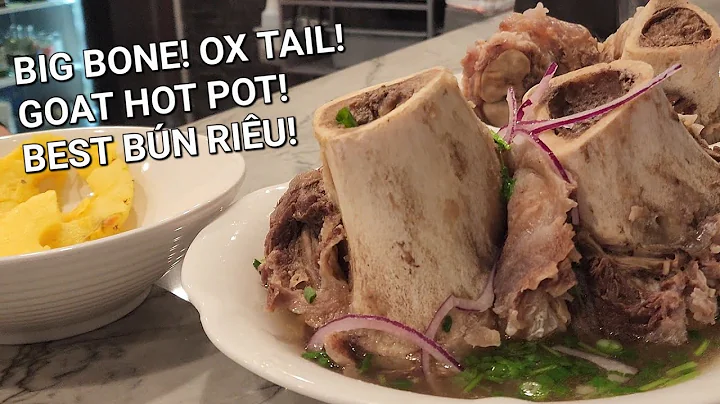 BIG BONE! @ PHO GIA LYNH - GOAT HOT POT - OX TAIL - BEST BN RIU