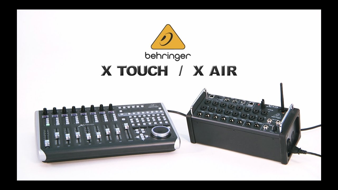 HOW TO 「BEHRINGER X-AIRをX-TOUCHで操作」