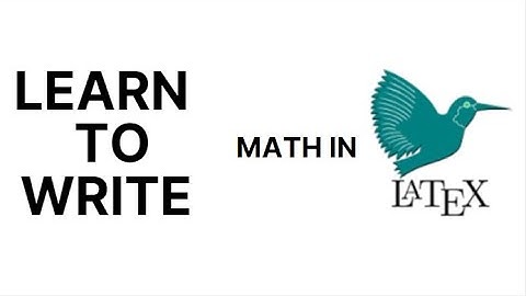 Basic mathematics in Latex || Math equation in Latex || Math in Latex