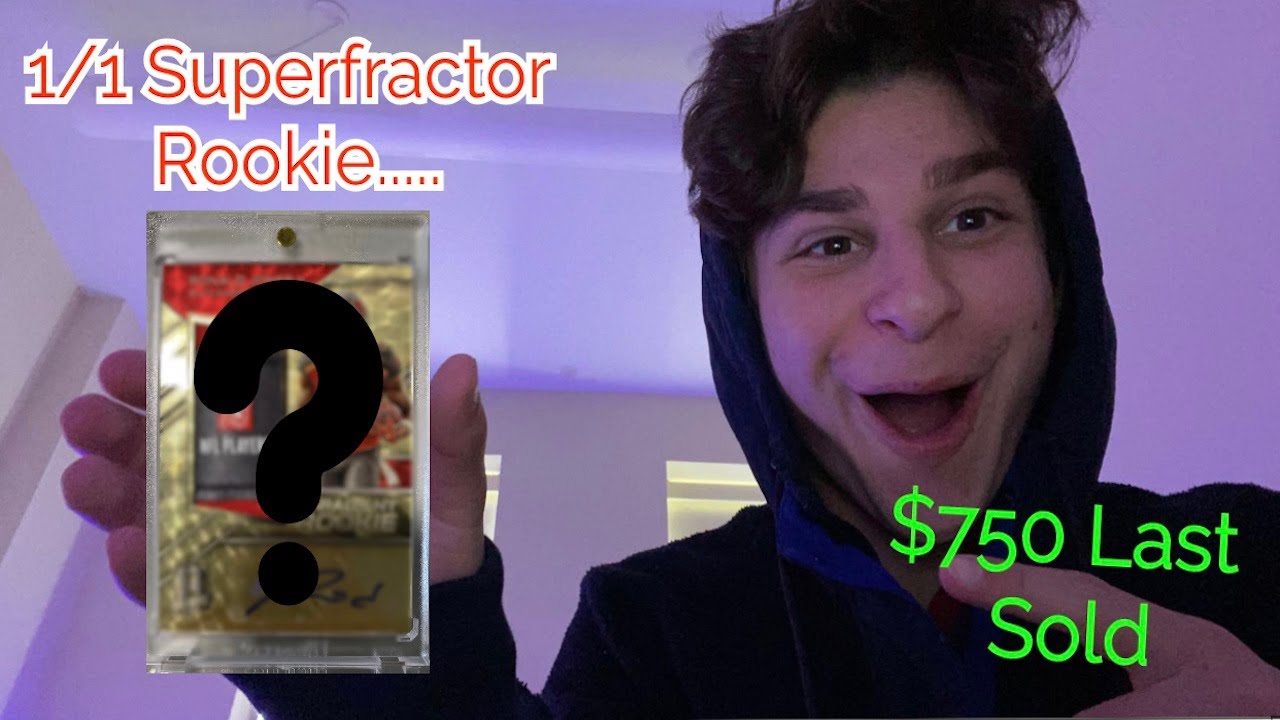 I GOT A 1/1 SUPERFRACTOR SPORTS CARD! | Tuesday Mail Time