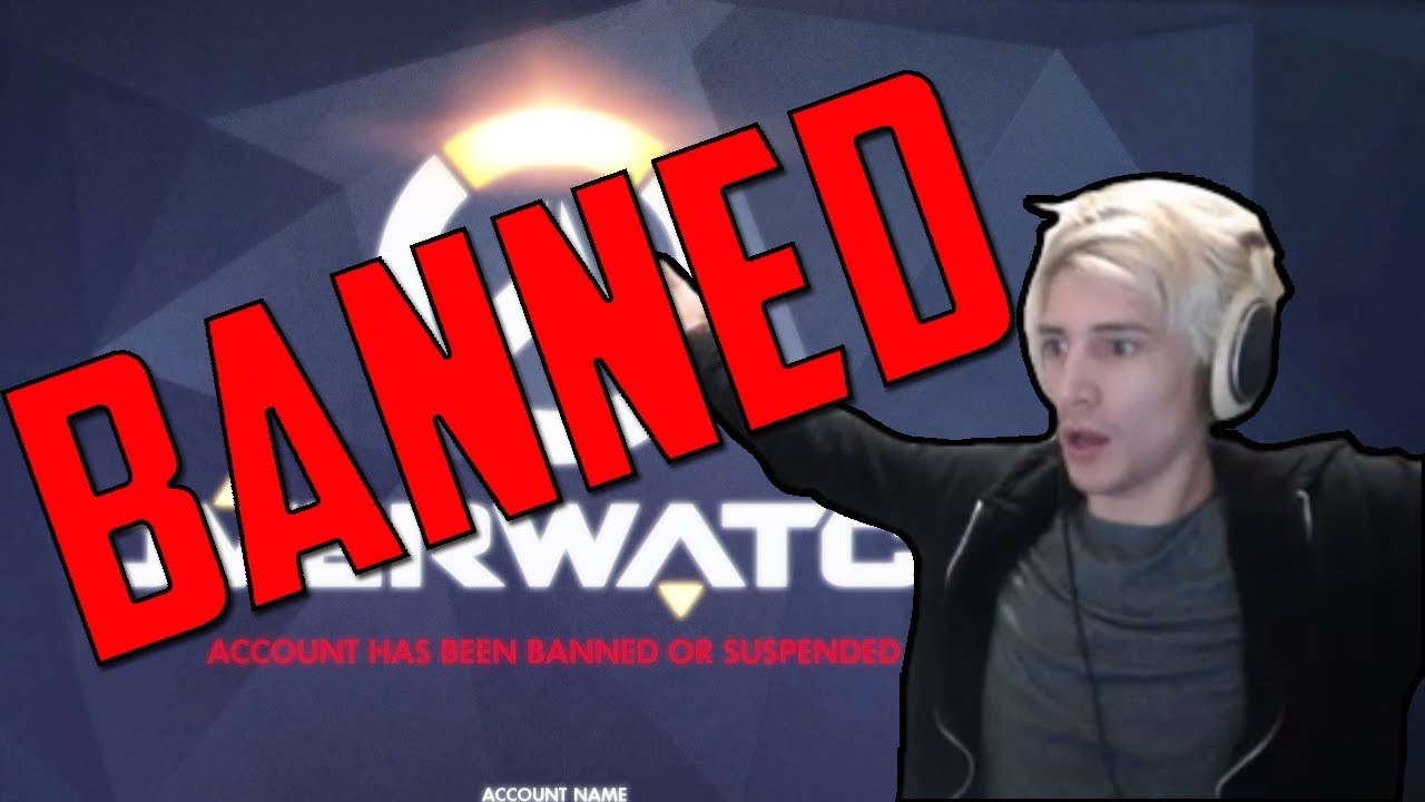 Xqc Banned From Overwatch Xqcow Youtube