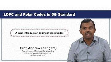A Brief Introduction to Linear Block Codes
