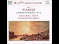 Carl Stamitz Clarinet Concertos nos 7, 8, 10, 11