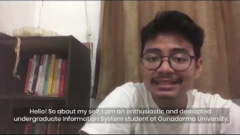 "Tell me about yourself?" answer - SS 7 Professional Branding and Interview Communication