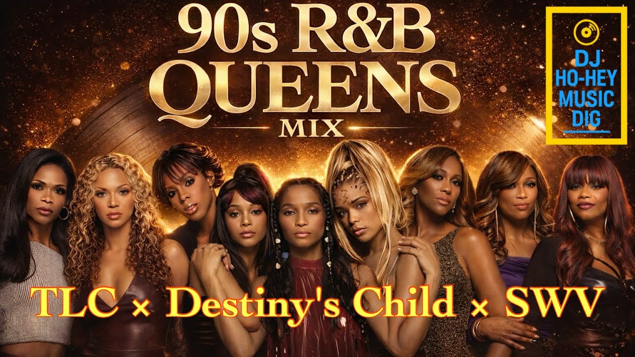 R&Bレコード13枚まとめ売り Destiny's Child TLC SWV TLC × SWV × Destiny's, Child 90s R&B Queens Mix - YouTube